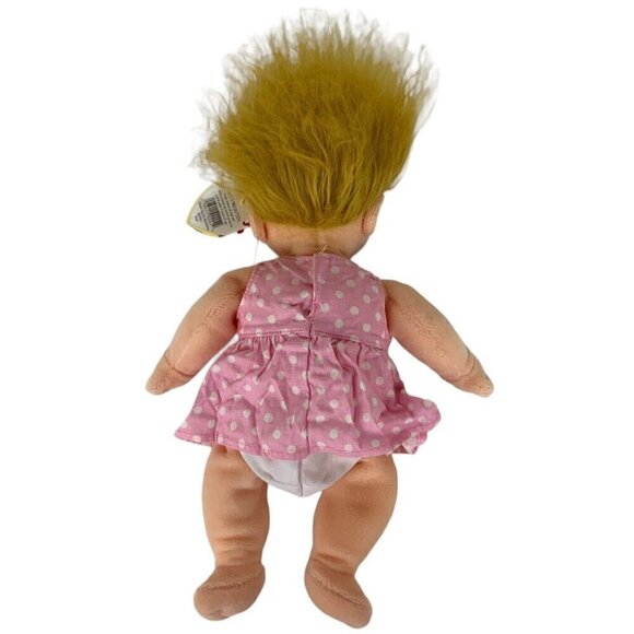 TY Beanie Kids Precious Plush Soft Doll 10 inch Blonde Hair with Tag Vtg 1993 - Picture 3 of 6